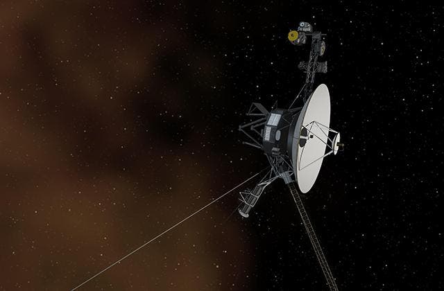 <p>The Voyager spacecraft</p>