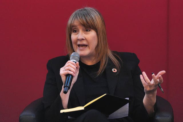 <p>Industry minister Sarah Jones (Jonathan Brady/PA)</p>