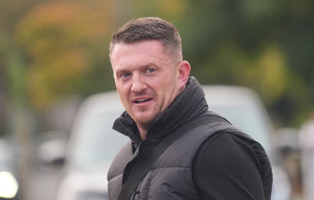 <p>Tommy Robinson was jailed for 18 months for ‘flagrant’ breaches of a High Court order</p>