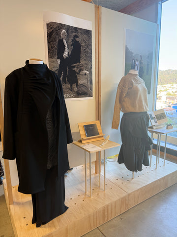 Graduate collection using industrial sewing and pattern making tools supplied by Direct Sewing.