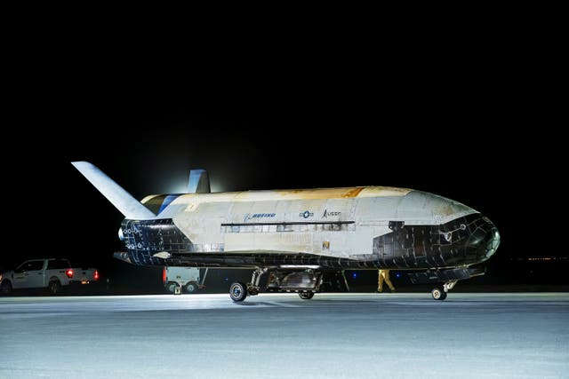 <p>The X-37B Orbital Test Vehicle-7 (OTV-7)</p>