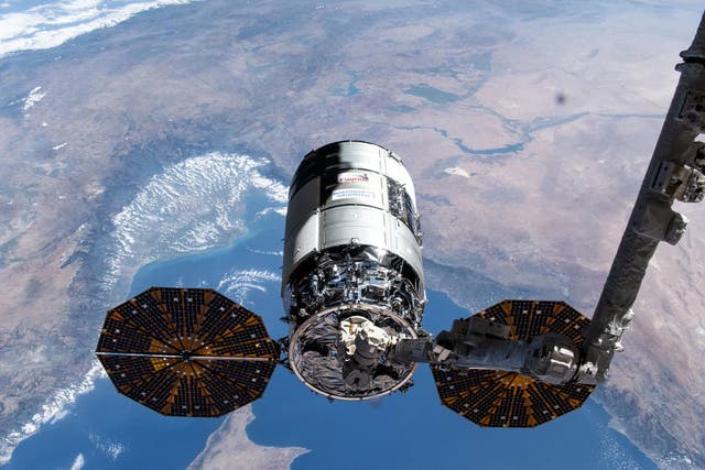 <p>A Northrop Grumman mission to resupply the space station has been put on hold through the fall. The announcement comes after its spacecraft was damaged</p>