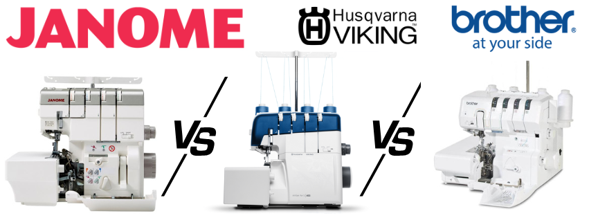 Best Air Thread Overlockers in New Zealand: Janome AT2000D vs Brother Airflow 3000 vs Husqvarna S400