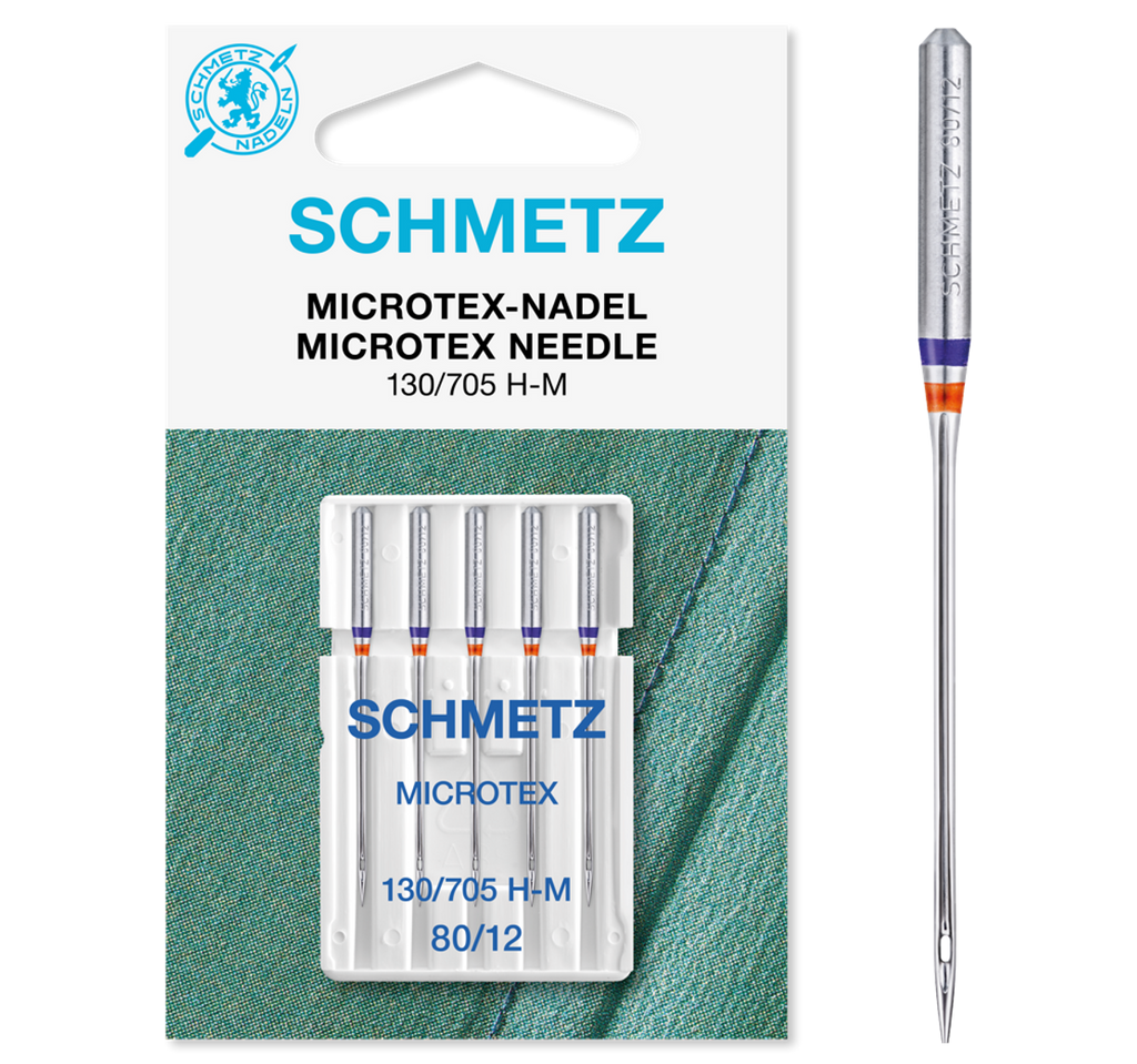 Schmetz Microtex Sewing Needles